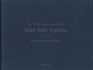 Cover of The 150th Anniversary of the United States Expedition to Explore the Dead Sea and River Jordan
