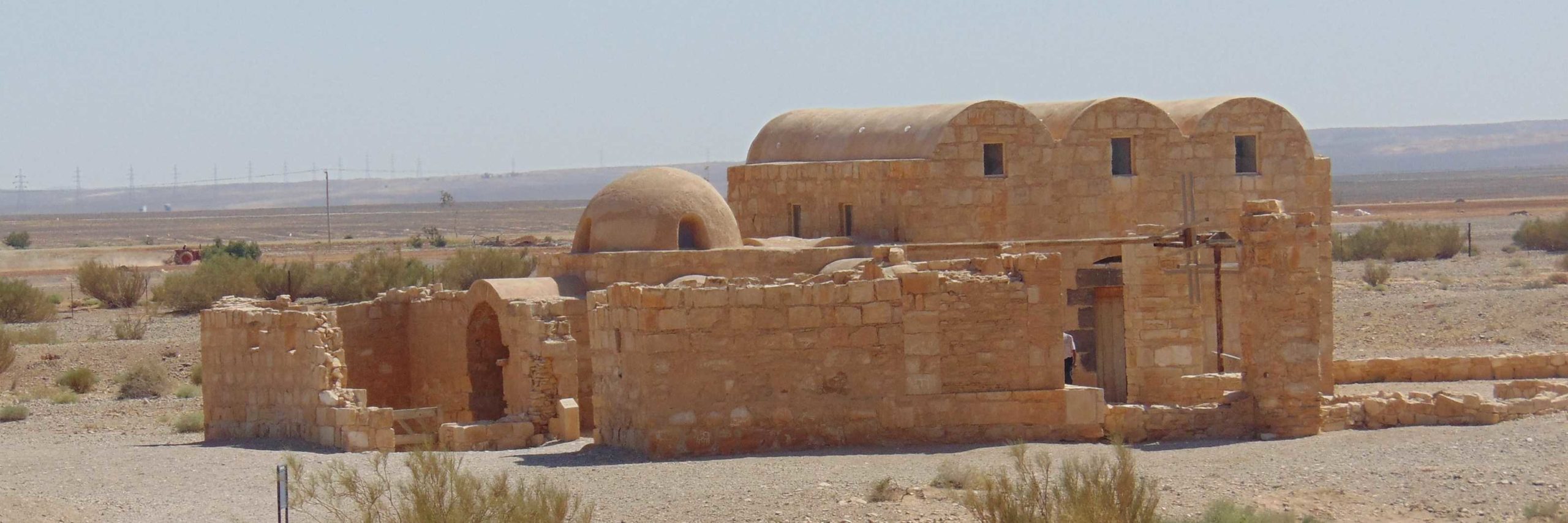 The Umayyad desert complex of Qusayra ‘Amra, one of Jordan’s famous “desert castles” (qusur), dated to the eighth century CE. Photo by Tareq Ramdan