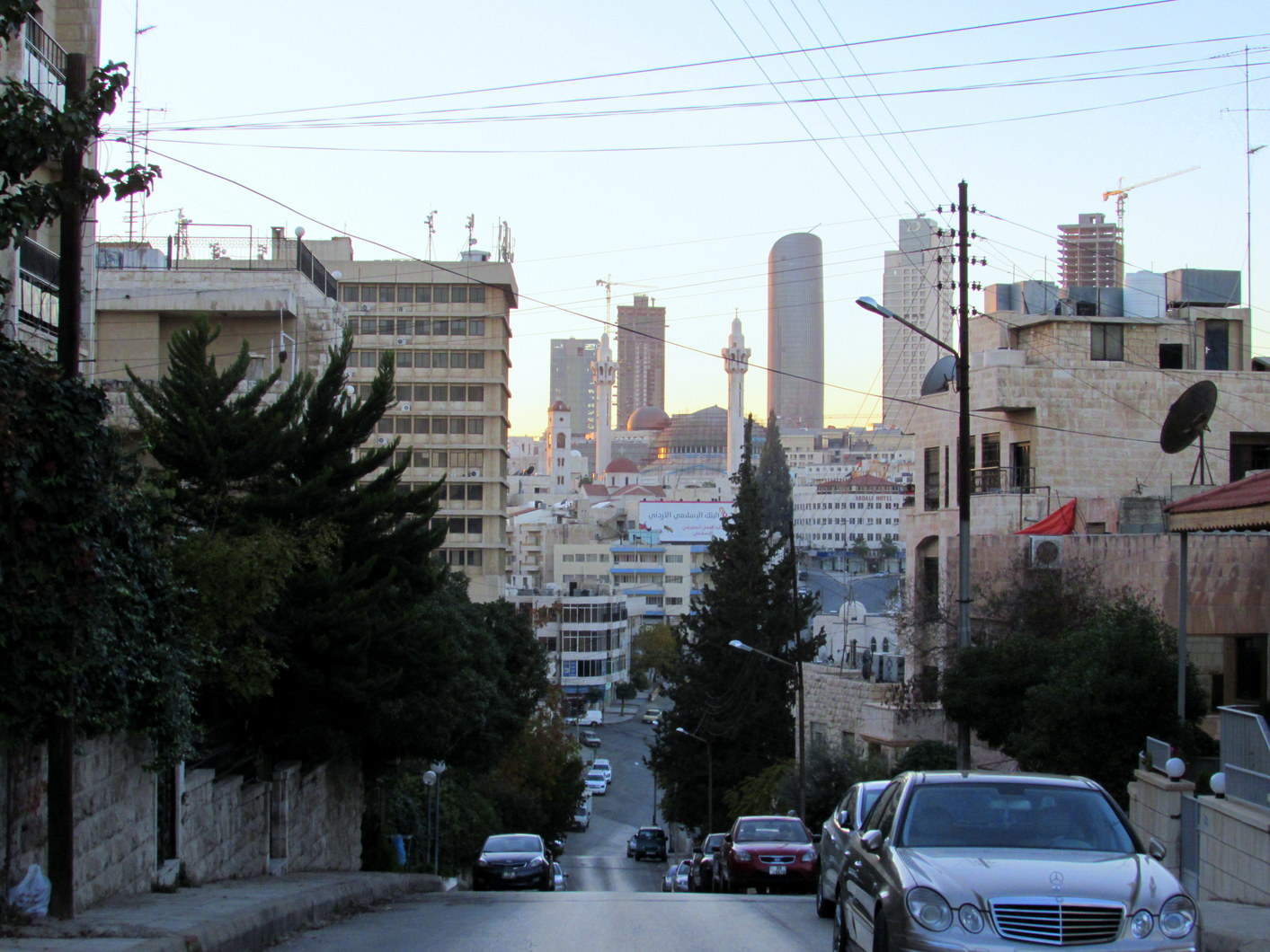 View of Abdali, Amman, Jordan