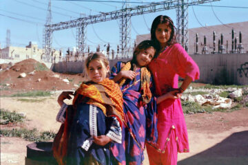 Turkman girls in South Amman. Photo by Arpan Roy.