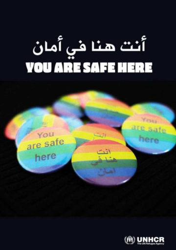 UNHCR "You Are Safe Here" Poster